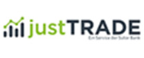 JustTRADE Firmenlogo für Erfahrungen zu Finanzprodukten und Finanzdienstleister